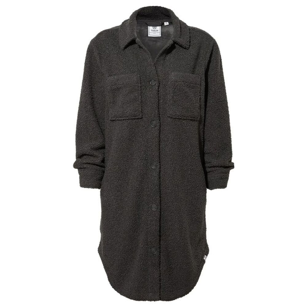 TOG24 Womens/Ladies Reydon Shirt Jacket / Washed Black